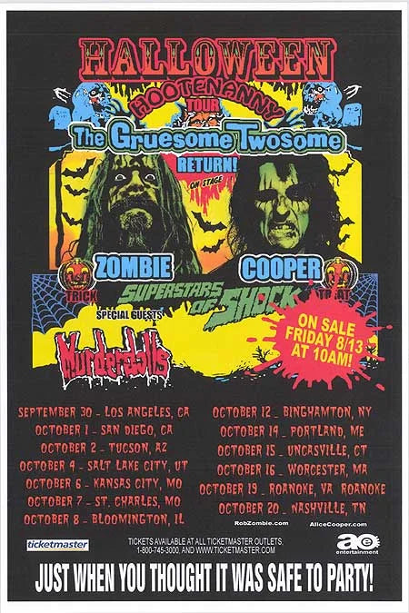 Rob Zombie and Alice Cooper Podcast Episode - Horror Rock Legends Movie Poster | Film Wall Art Print