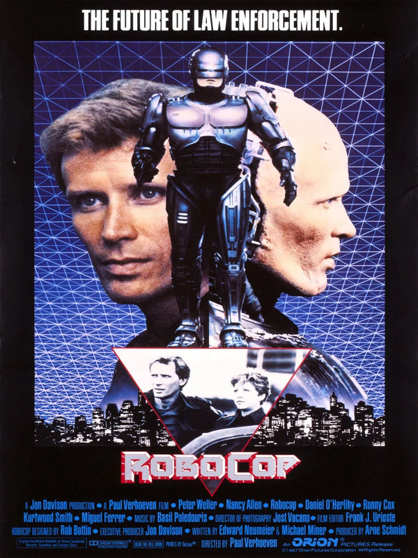 RoboCop Movie Poster - Iconic Sci-Fi Action Film Art Movie Poster | Film Wall Art Print