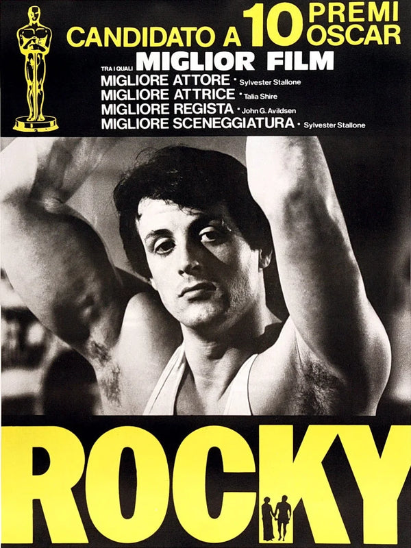 Rocky Movie Poster - Classic Boxing Film Art Print Movie Poster | Film Wall Art Print