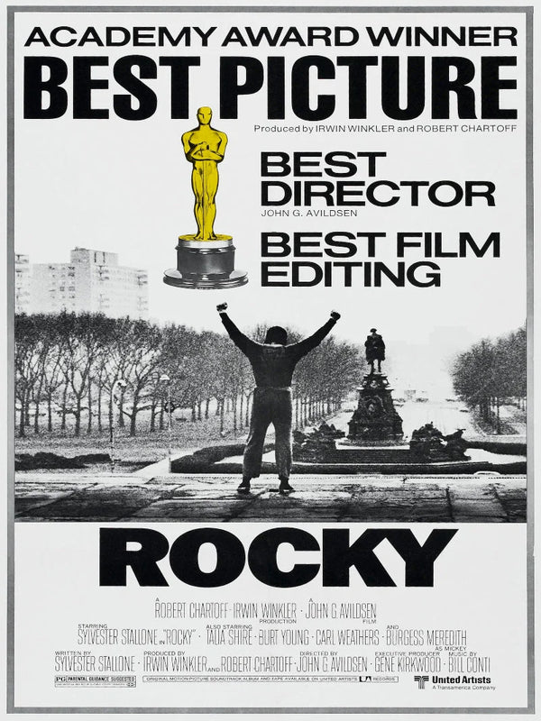 Rocky Movie Poster - Iconic Boxing Film Starring Sylvester Stallone Movie Poster | Film Wall Art Print