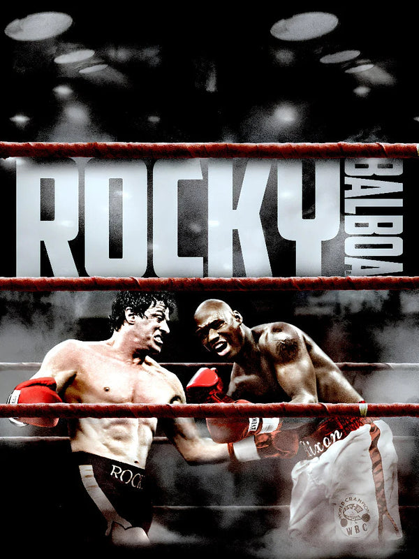 Rocky Balboa Movie Poster - Iconic Boxing Film Art Movie Poster | Film Wall Art Print