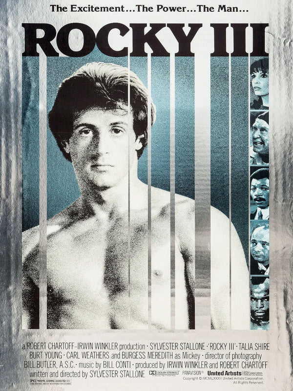 Rocky III Movie Poster - Classic 1982 Boxing Film Art Movie Poster | Film Wall Art Print