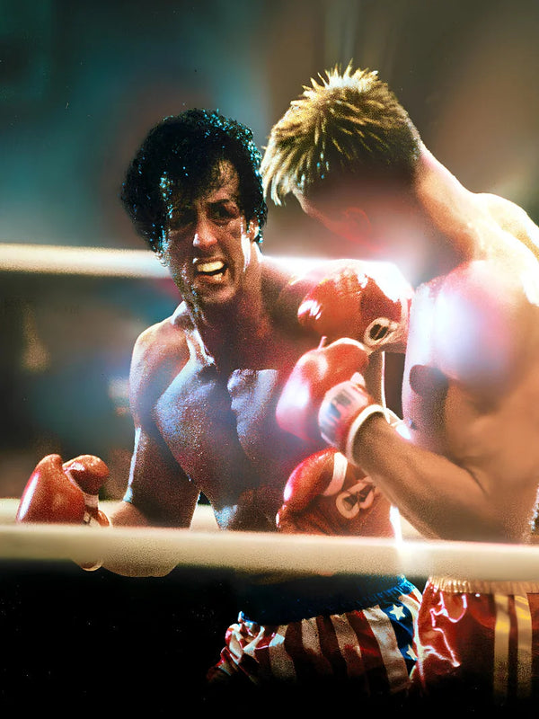 Rocky IV Movie Poster - Classic Boxing Film Art Movie Poster | Film Wall Art Print