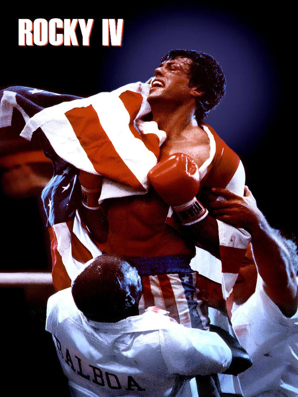 Rocky IV Movie Poster - Classic Boxing Film Artwork Movie Poster | Film Wall Art Print