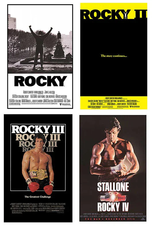 Rocky Mini Bundle Podcast Episode Poster Design Movie Poster | Film Wall Art Print