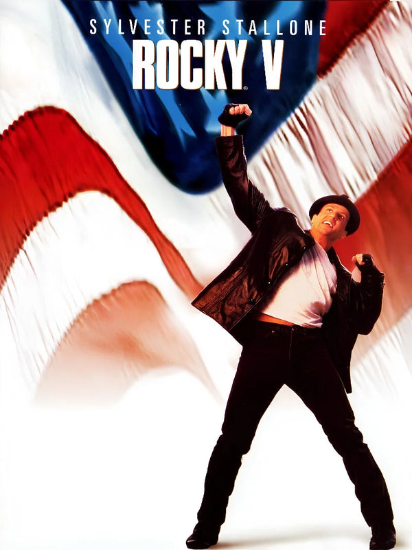 Rocky V Movie Poster - Sylvester Stallone Boxing Drama Movie Poster | Film Wall Art Print
