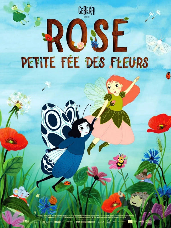 Roselil og Stentrolden - Danish Fairy Tale Movie Poster Movie Poster | Film Wall Art Print