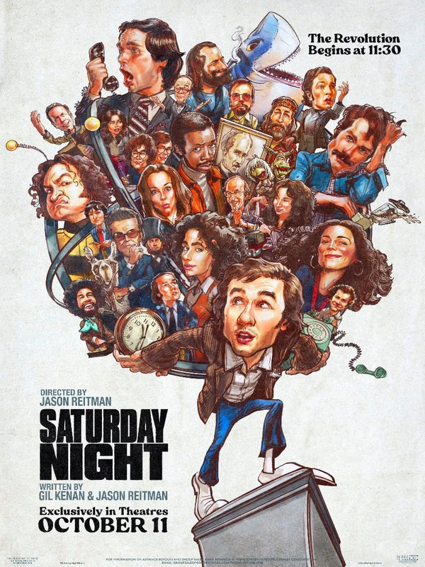 Saturday Night Movie Poster - Iconic Film Artwork & Collectible Prints Movie Poster | Film Wall Art Print