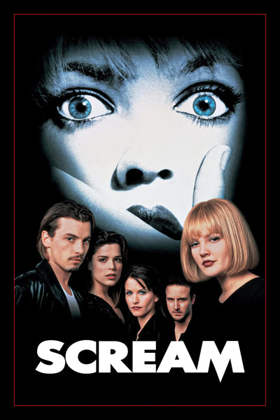 Scream (1996) Wall Art: Own the Horror Classic - Premium Movie Poster