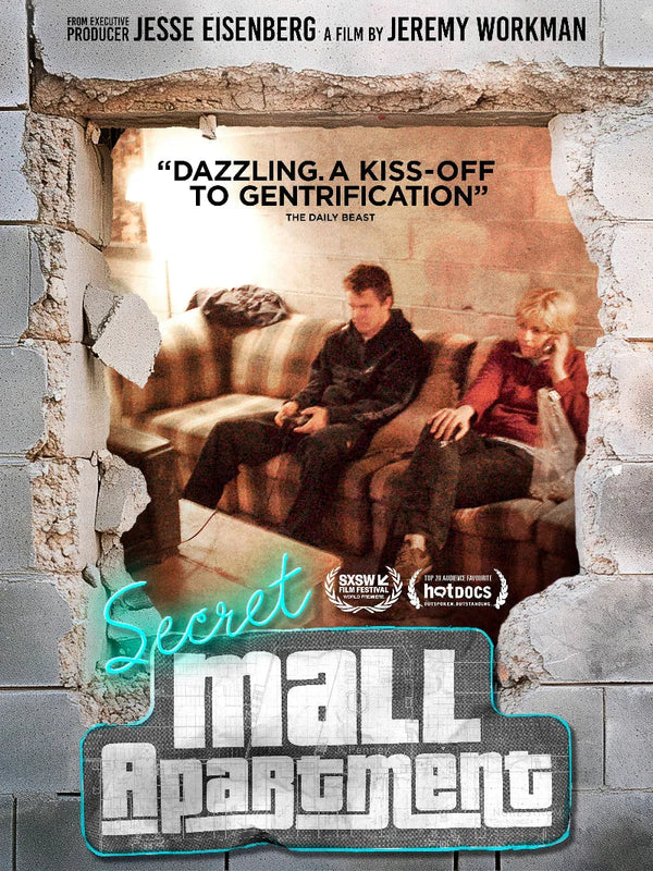 Secret Mall Apartment Movie Poster - Unique Cinema Art Print Movie Poster | Film Wall Art Print