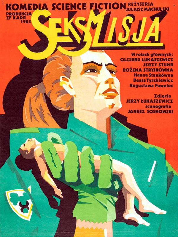 Seksmisja (1984) - Polish Sci-Fi Comedy Film Poster Movie Poster | Film Wall Art Print
