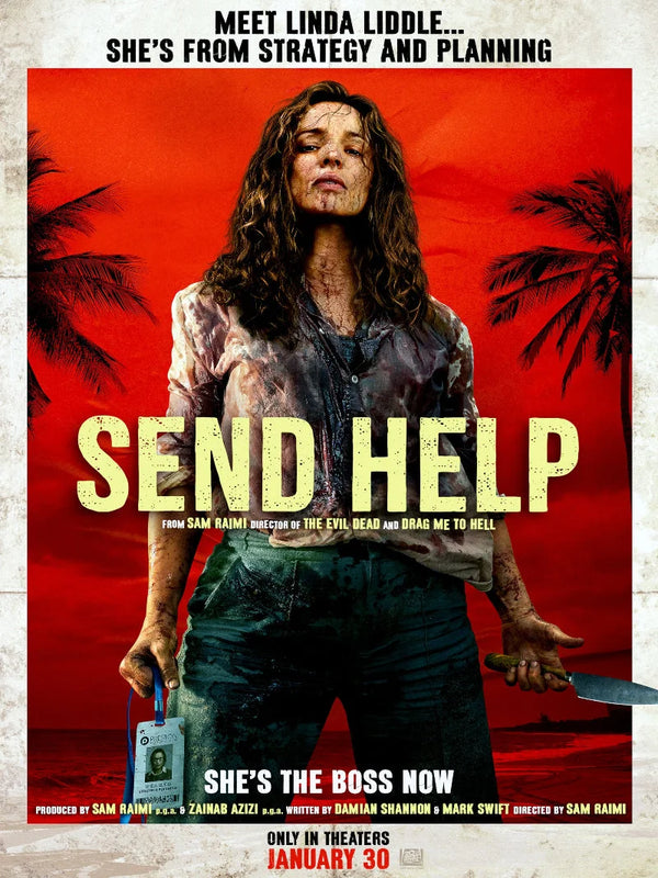 Send Help Movie Poster - Official Film Artwork & Design Movie Poster | Film Wall Art Print