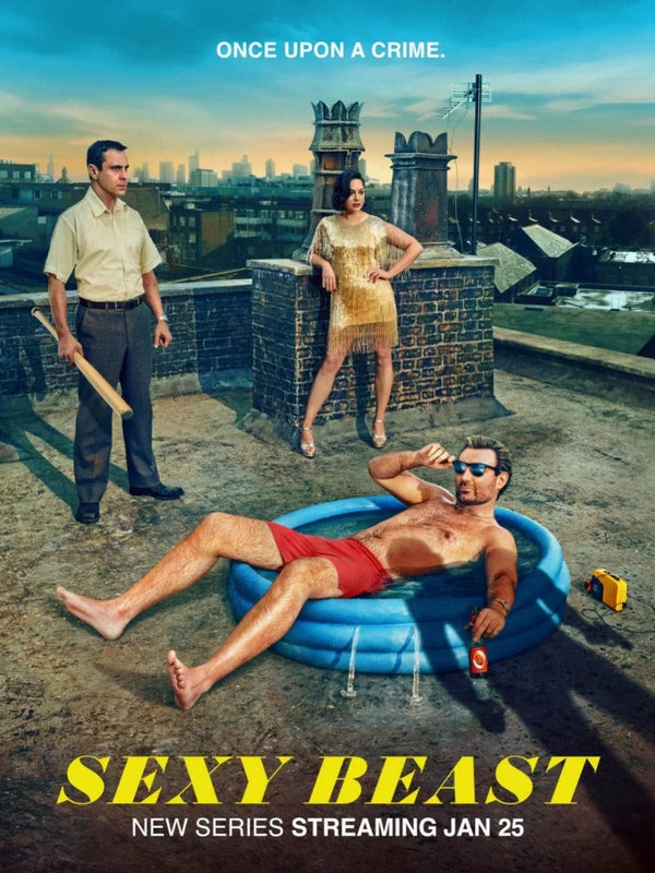 Sexy Beast Movie Poster - Classic British Crime Thriller Movie Poster | Film Wall Art Print