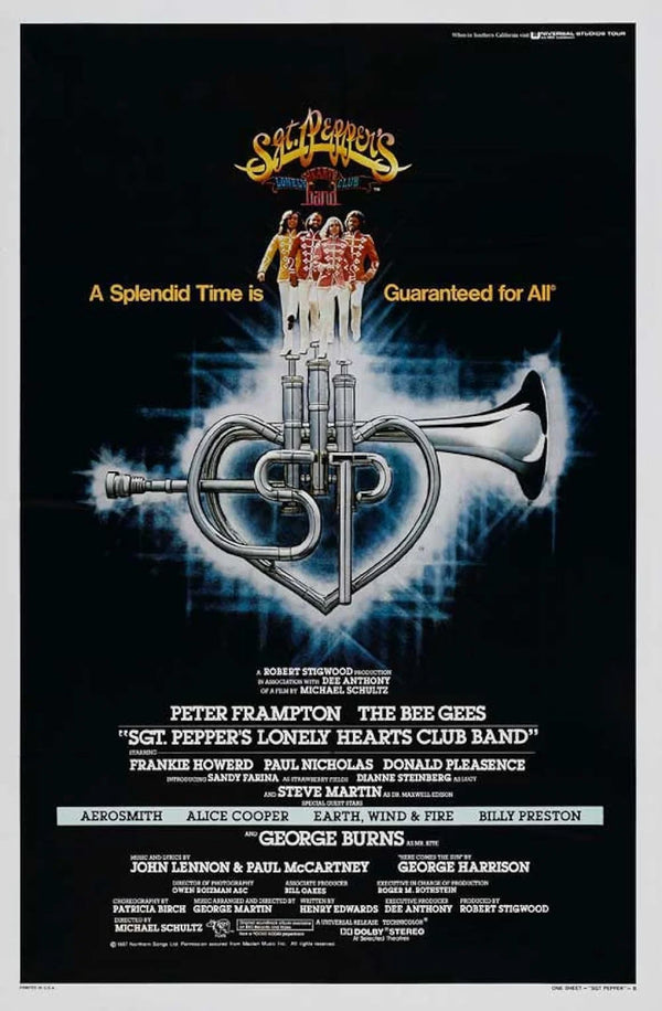 Sgt. Pepper's Lonely Hearts Club Band (1978) Adventure Comedy Fantasy Movie Poster Movie Poster | Film Wall Art Print