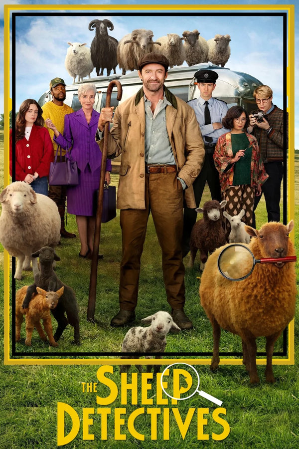 Sheep Detectives 2026: Quirky Mystery Wall Art - Premium Movie Poster