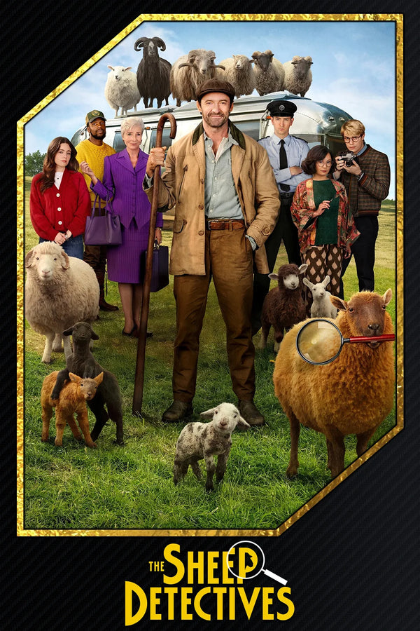 Sheep Detectives 2026: Whimsical Mystery Wall Art - Premium Movie Poster