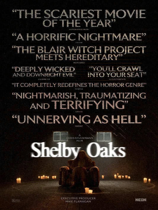 Shelby Oaks Movie Poster | Horror Film Art & Design Movie Poster | Film Wall Art Print