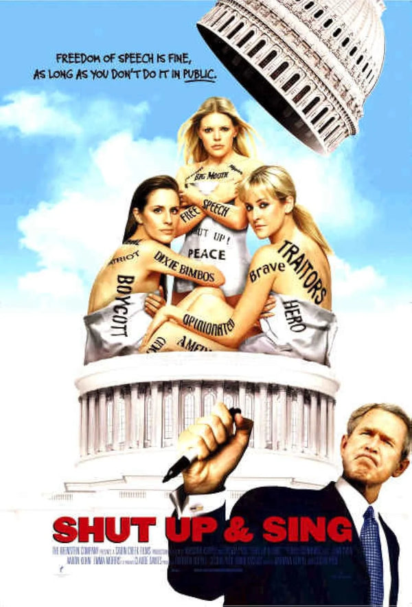 Shut Up & Sing (2006) - Documentary Biography Music Film Movie Poster | Film Wall Art Print