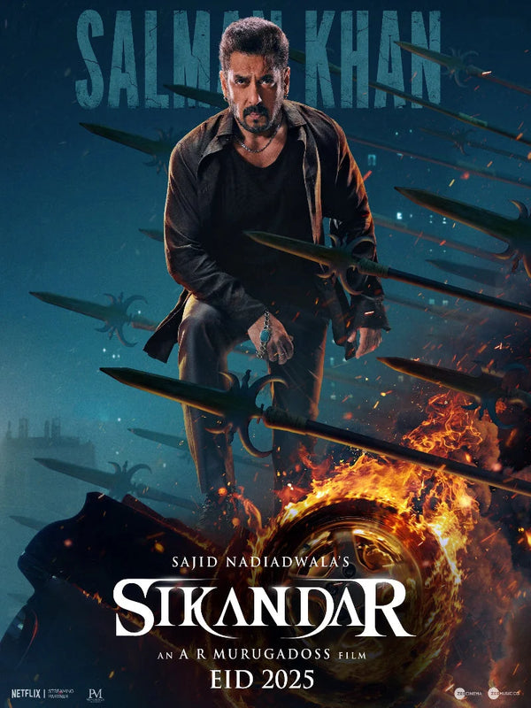 Sikandar Movie Poster - Official Artwork & Design{ Movie Poster | Film Wall Art Print