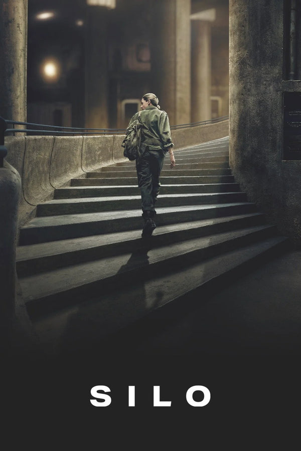Silo (2023) Poster: Dystopian Drama Meets Sci-Fi Elegance - TV Series Poster