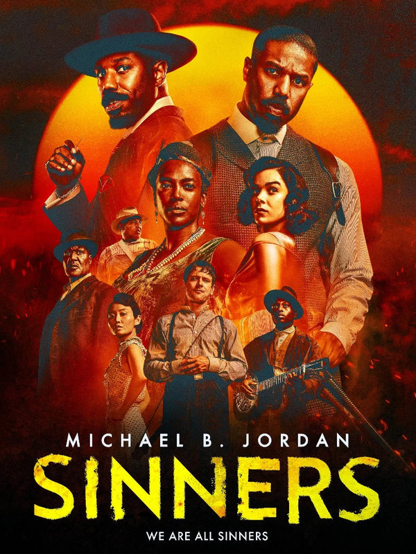 Sinners Movie Poster - Official Artwork & Design Movie Poster | Film Wall Art Print