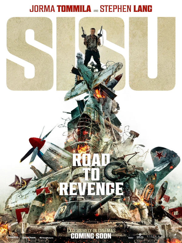 Sisu: Road to Revenge - Official Movie Poster | Action Thriller Movie Poster | Film Wall Art Print