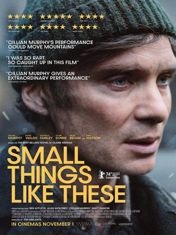 Small Things Like These Movie Poster - Cillian Murphy Drama Movie Poster | Film Wall Art Print
