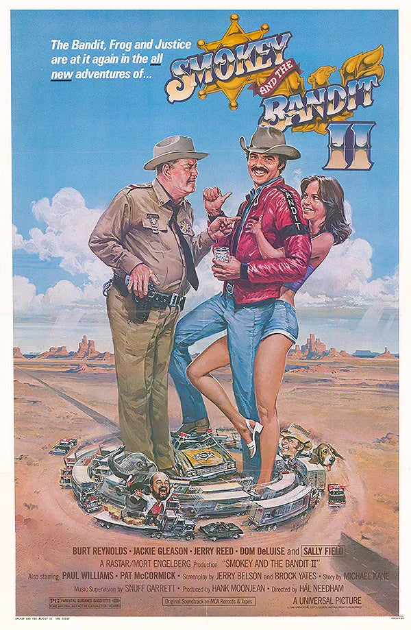 Smokey and the Bandit 2 Podcast Episode Review & Analysis Movie Poster | Film Wall Art Print