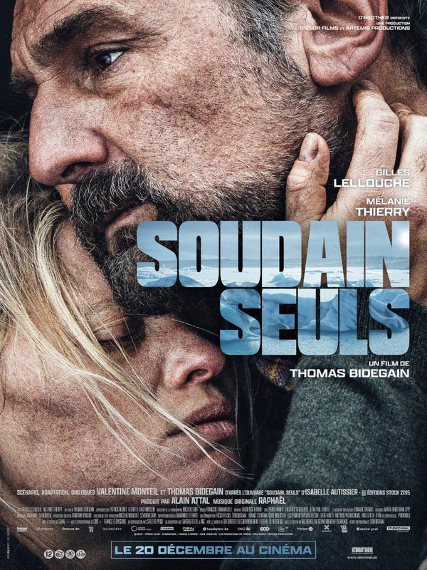 Soudain seuls - French Thriller Movie Poster 2023 Movie Poster | Film Wall Art Print
