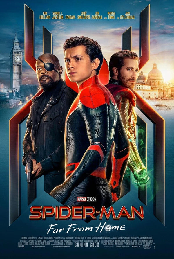 Spider-Man: Far from Home (Spanish) 2019 – Action, Adventure Movie Poster | Film Wall Art Print
