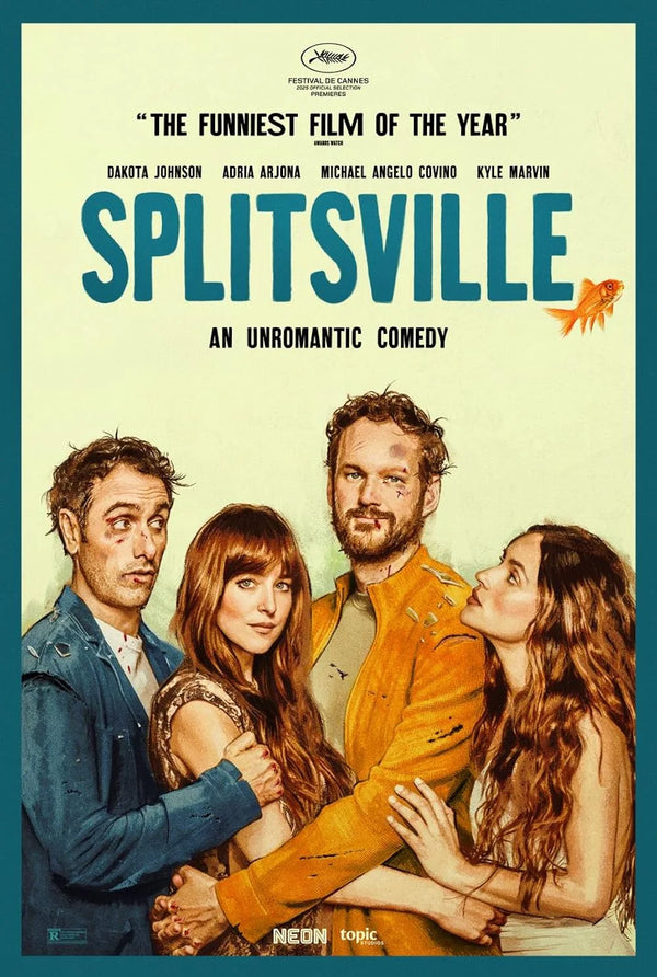 Splitsville (2025) - Side-Splitting Comedy Movie Movie Poster | Film Wall Art Print