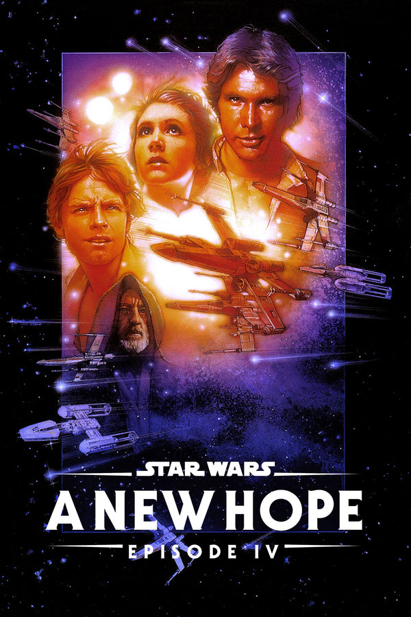 Star Wars(1977) - Cinema Decor Print - Premium Movie Poster