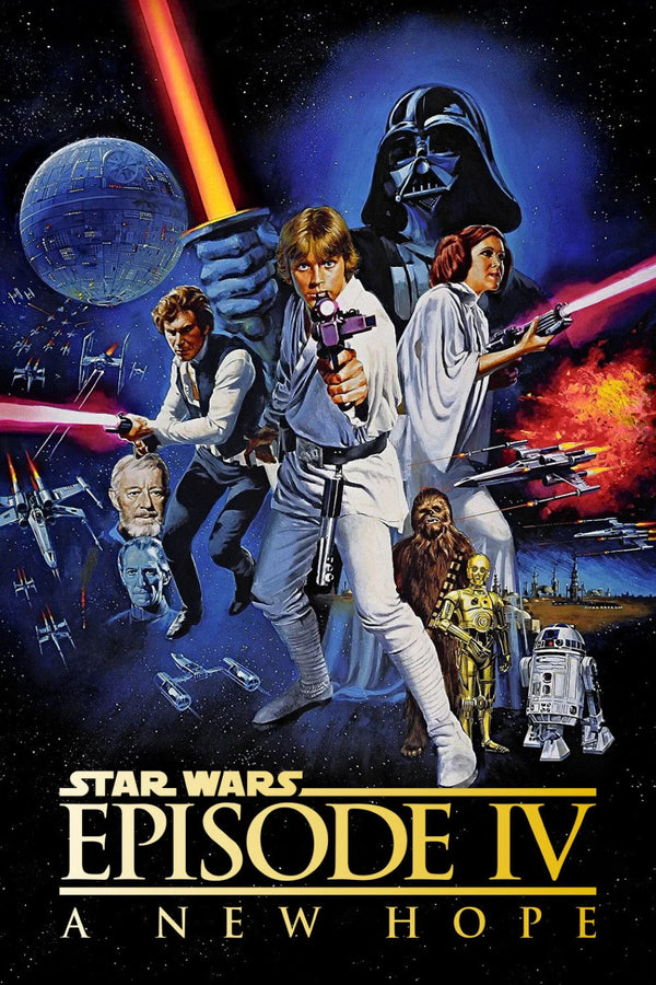 Star Wars(1977) - Classic Movie Wall Art - Premium Movie Poster