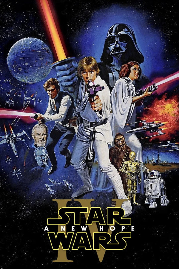 Star Wars(1977) - Film Buff Wall Art - Premium Movie Poster