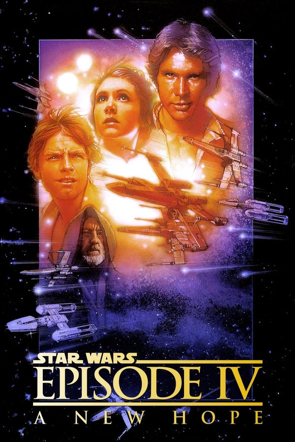 Star Wars(1977) - Home Theater Decor Poster - Premium Movie Poster