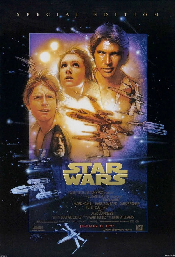 Star Wars (1977): Own the Galaxy’s Greatest Adventure - Premium Movie Poster