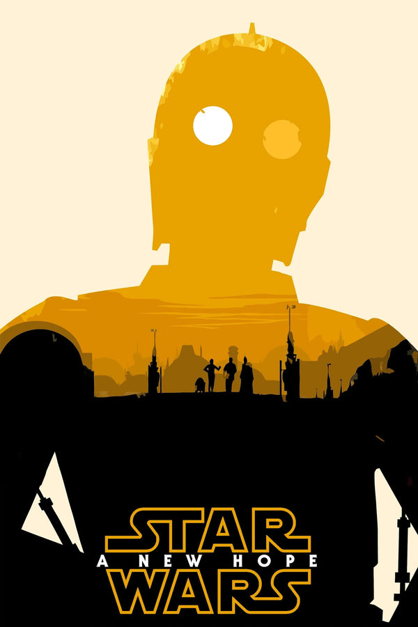 Star Wars (1977): Own the Galaxy with Premium Wall Art - Premium Movie Poster