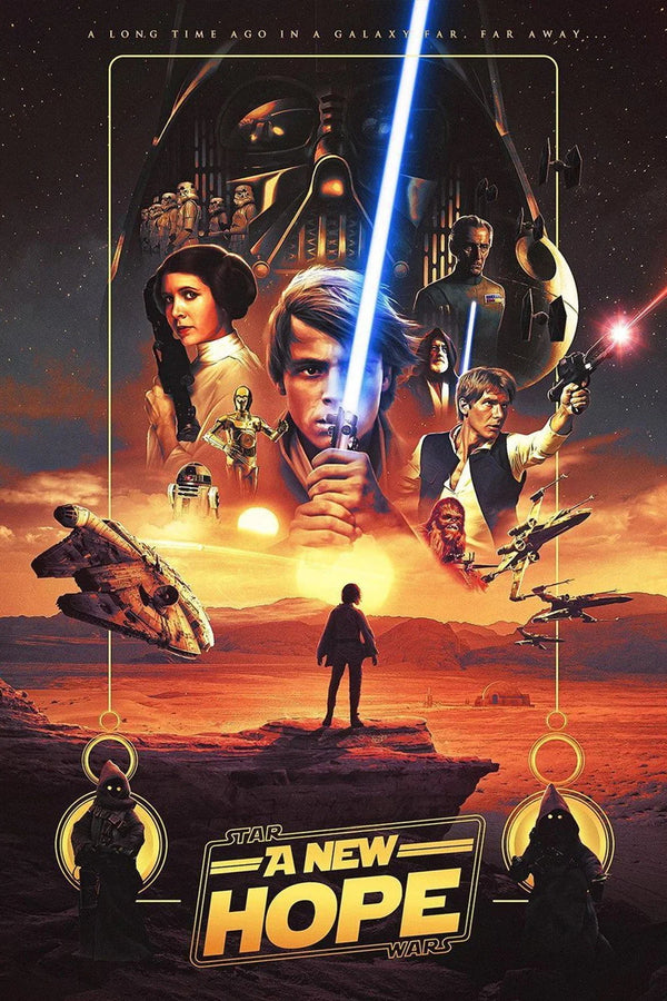 Star Wars (1977) Poster: Own the Galaxy on Your Wall - Premium Movie Poster