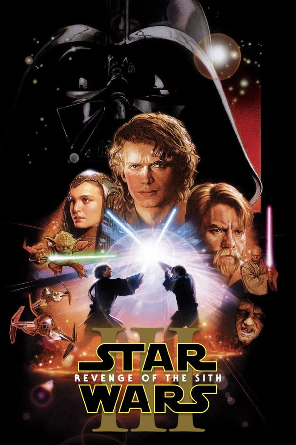 Star Wars Ep III Revenge of the Sith (2005) Poster - Premium Movie Poster