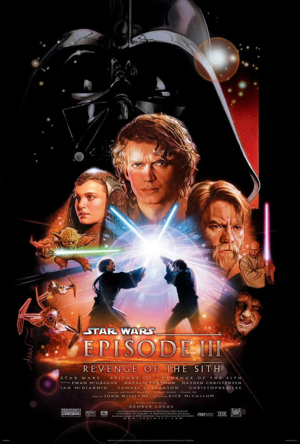 Star Wars: Revenge of the Sith (2005) Epic Wall Art - Premium Movie Poster