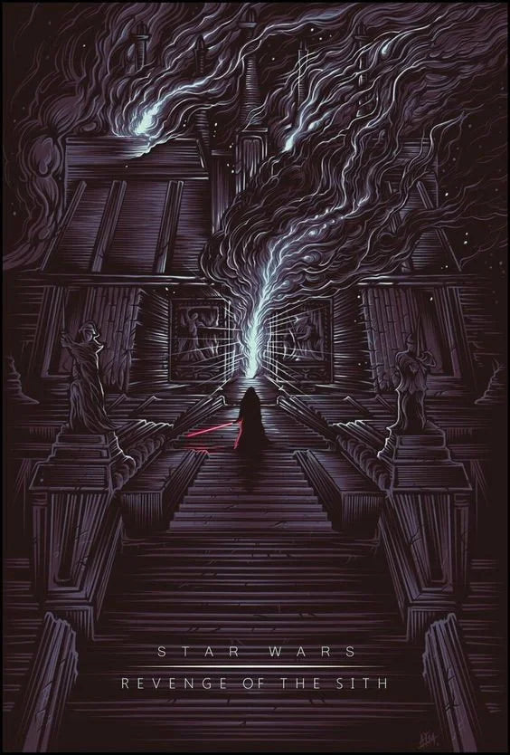 Star Wars: Revenge of the Sith (2005) Epic Wall Poster - Premium Movie Poster