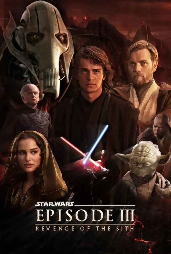 Star Wars: Revenge of the Sith (2005) Epic Wall Print - Premium Movie Poster