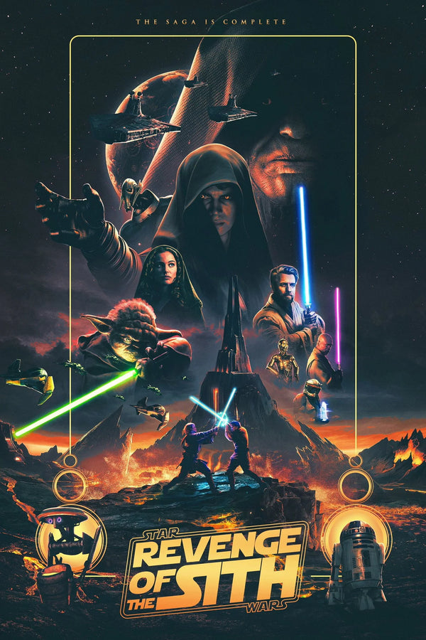 Star Wars: Revenge of the Sith (2005) Poster - Premium Movie Poster