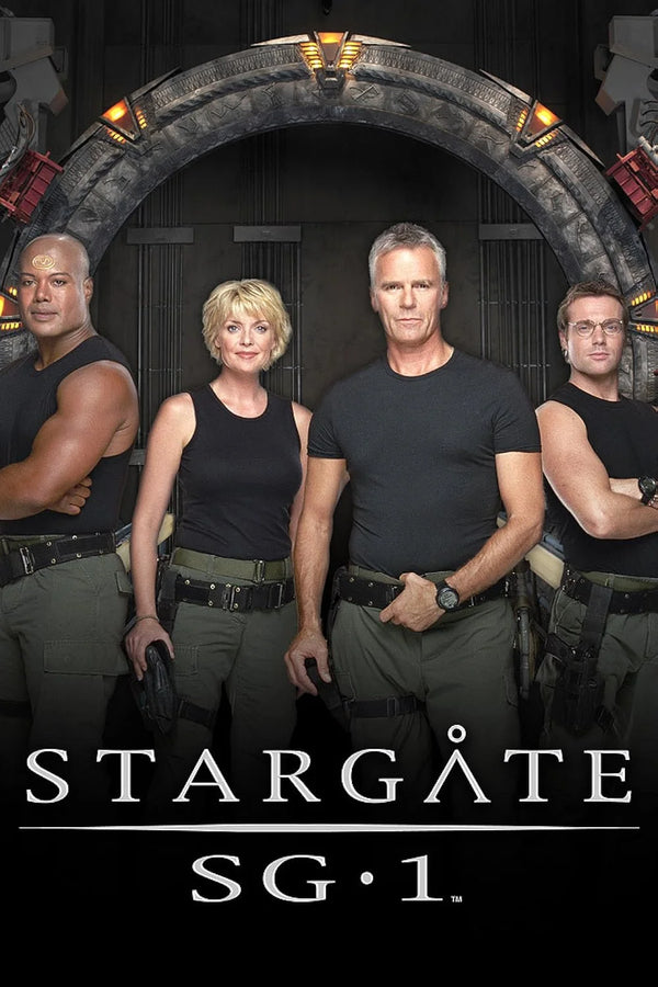 Stargate SG-1 TV Series Poster | Action, Adventure, Drama Sci-Fi Thriller Movie Poster | Film Wall Art Print