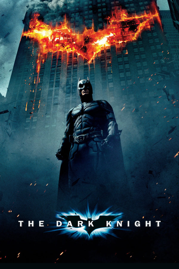 Stark Noir Elegance: The Dark Knight (2008) Wall Art - Premium Movie Poster