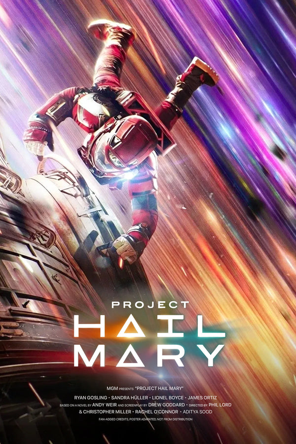 Stellar Escape: Project Hail Mary (2026) Wall Art - Premium Movie Poster