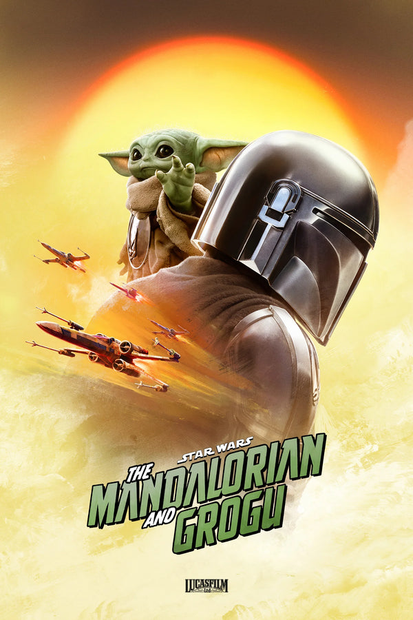 Stellar Saga: The Mandalorian & Grogu 2026 Wall Art - Premium Movie Poster