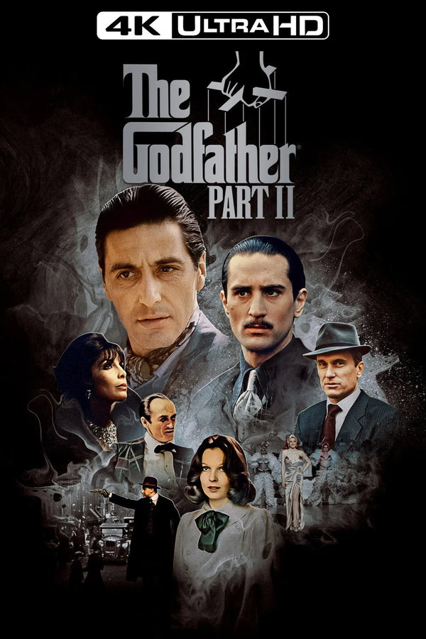 Step Back in Time: The Godfather Part II (1974) Premium Wall Art - Premium Movie Poster