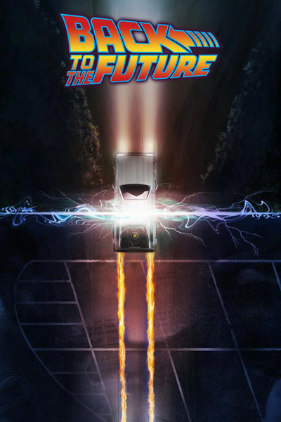 Step into 1985: Back to the Future (1985) Wall Art - Premium Movie Poster