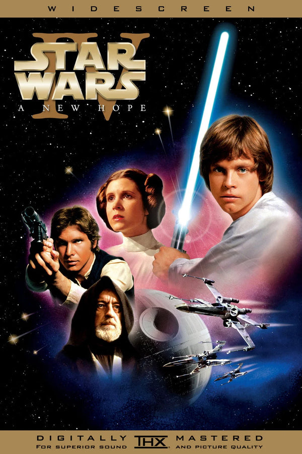 Step into a Galaxy Far Away – Star Wars (1977) Poster - Premium Movie Poster